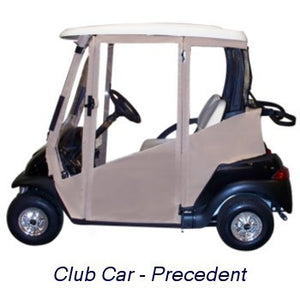 Golf Cart Cover - DoorWorks Hinged Door Golf Cart Enclosures