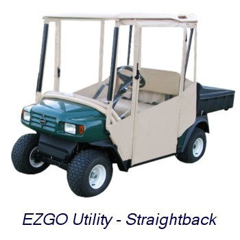Golf Cart Cover - DoorWorks Hinged Door Golf Cart Enclosures